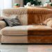 are suede couches hard to clean